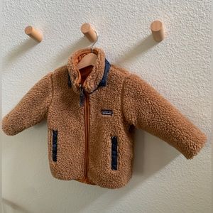 Patagonia Reversible Tribbles Hooded Jacket 12-18 mo